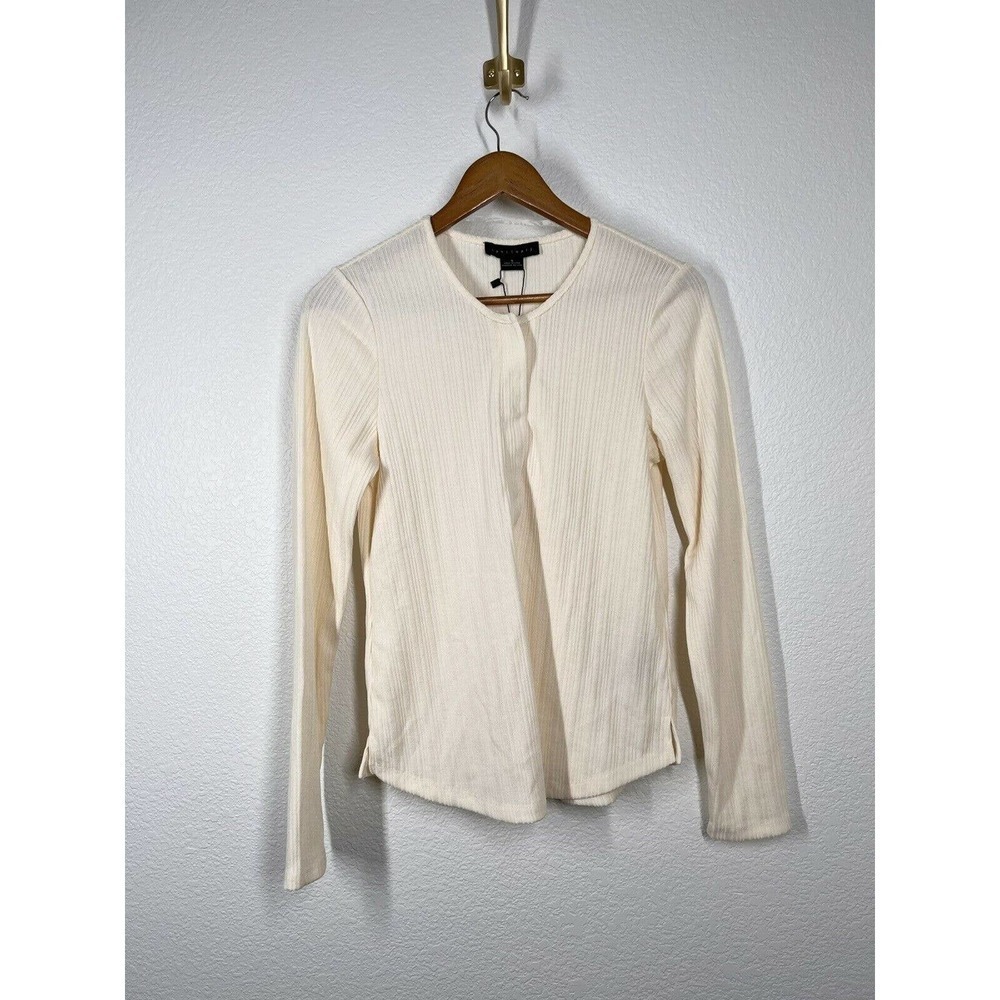 Sanctuary Alma Ribbed Snap Front Top